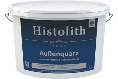 Caparol Histolith Außenquarz 12,5 Liter weiß