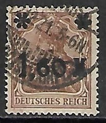 Deutsches Reich gestempelt Michel-Nummer 154