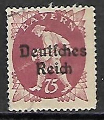 Deutsches Reich gestempelt Michel-Nummer 127