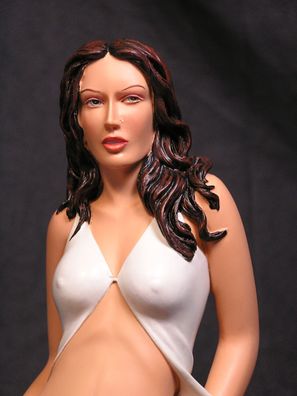 Erotik Sexy Girl HO Frau Pin Up Porno Star Figur Statue Bondage Diorama Erotic