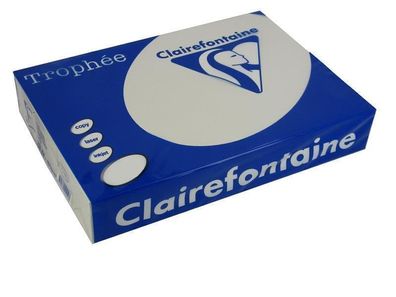 Clairefontaine Trophée 1273C Stahlgrau 120g/ m² DIN-A4 - 250 Blatt