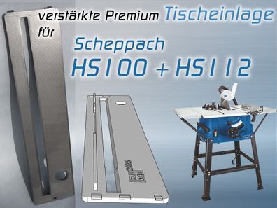 verstärkte Tischeinlage f. Scheppach HS 100 + HS112 Tischkreissäge Einlegeplatte