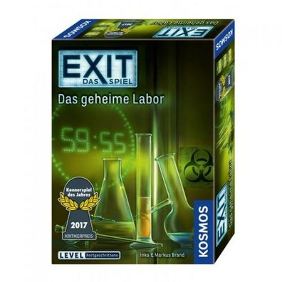 Kosmos EXIT Das Spiel - Das geheime Labor