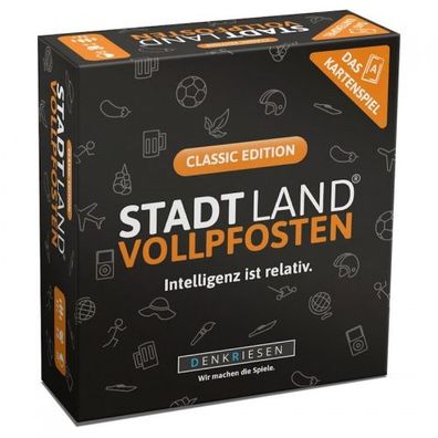 Denkriesen Stadt Land Vollpfosten Das Kartenspiel Classic Edition