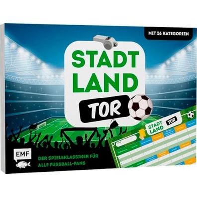 EMF Stadt Land Tor - Der Spieleklassiker für alle Fußballfans