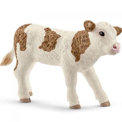 Schleich FARM WORLD Fleckvieh Kalb