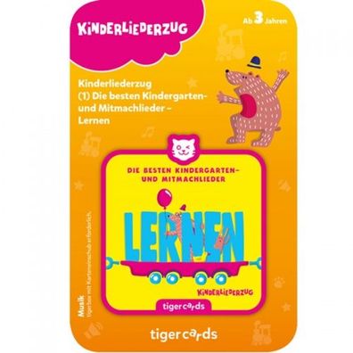 TigerCard Kindergartenliederzug Folge 1 Die besten Kindergarten- und Mitmachlied