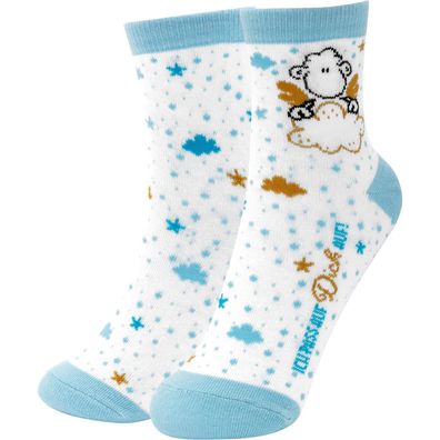 Sheepworld Zaubersocken "Deine Schutzengel Socken" blau Neuware