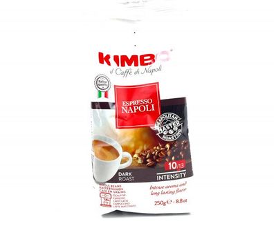 KIMBO Espresso Napoli | ganze Bohnen | 250g