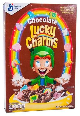 Lucky Charms Chocolate Cerealien mit Marshmallows US-Import
