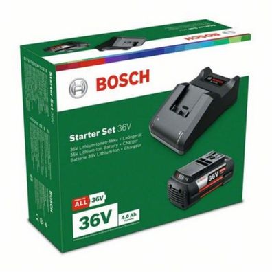 Bosch
36V Ersatzakku + Ladegerät Starterkit Akku 4,0Ah & AL 36V-20
