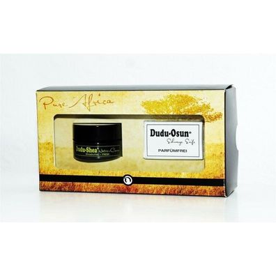Dudu-Osun Pure 25g Seife + Dudu-Shea Fresh 15ml, afrikanische Sheabutter Spa Vivent