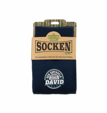 History & Heraldry Herren Socken - Echter Kerl Socken - David