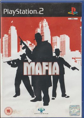 Leerhülle Mafia PS2 mit Karte