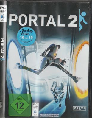 Leerhülle Portal 2 PC ohne Booklet
