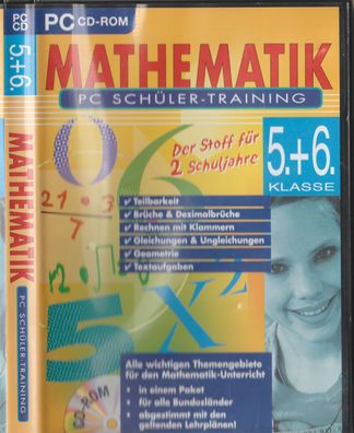 Leerhülle Mathematik 5. + 6. Klasse PC mit Booklet