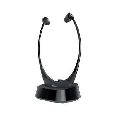 Philips TAE8005BK/10 Digitaler Kinnbügel In-Ear Funk-Kopfhörer