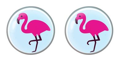 STUDEX Erstohrstecker Flamingo Motiv blau Chirurgenstahl 100 % Steril