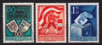 Österreich Austria [1950] MiNr 0952-54 ( O/ used ) [01]