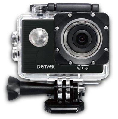 Denver 5051W Action Cam Wasserdicht Unterwasserkamera Helmkamera 12MP 1080P Full HD