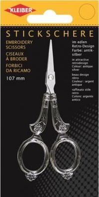 Stickschere 107mm antik 36 Kleiber