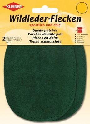 Wildlederflecken Groß 2x 15,5x10cm Kleiber