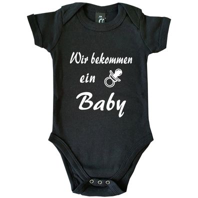 Baby-Body Babybody - Wir bekommen ein Baby - Papa werden - Schwangerschaftsmitteilung