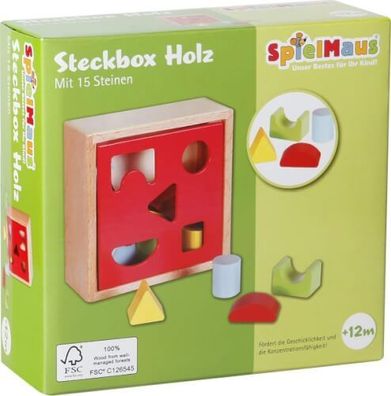 Spielmaus Steckbox 15tlg