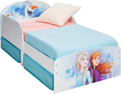 Disney Frozen Eiskönigin Kleinkinderbett mit Stauraum Bed Kinderzimmer Schlafen