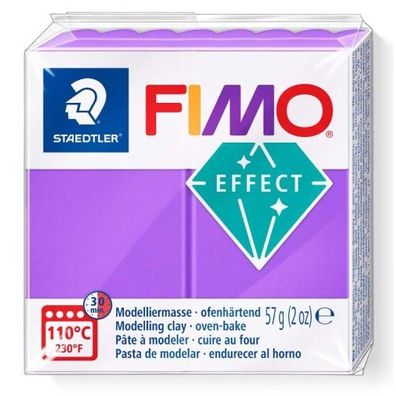 Staedtler FIMO® effect 8020 Ofenhärtende Modelliermasse - transparent lila