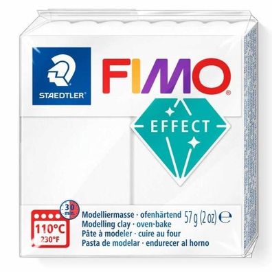 Staedtler FIMO® effect 8020 Ofenhärtende Modelliermasse - transparent weiß