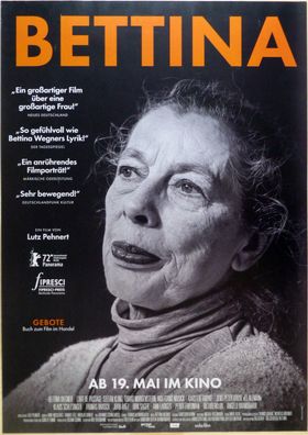 Bettina - Original Kinoplakat A1 - Bettina Wegner - Filmposter