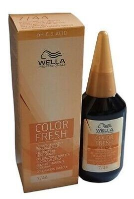 Wella Color Fresh Tönungsliquid 7/44 75 ml