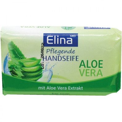 Elina med pflegende Handseife mit Aloe Vera Extrakt 100 gr