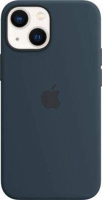 Originalverpackt Apple Magsafe Silikon Cover Hülle für iPhone 13 Mini - Abyssblau