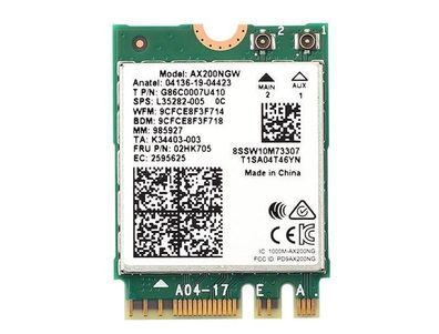 5.1 Netzwerkkarte Intel 9260 Ax210 Adapter für Laptop