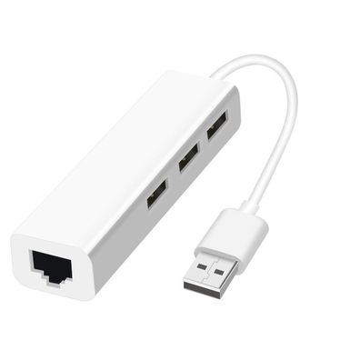 USB-Ethernet mit 3-Port-Hub