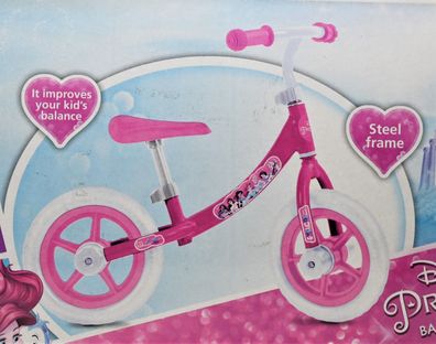 Mondo-28500 Princess Balance Bike, weiß-pink, 28500 Laufrad * V