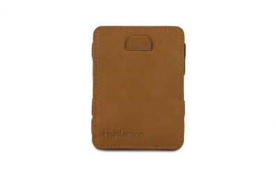 Hunterson Geldbeutel Magic Wallet RFID Pull-Tab cognac