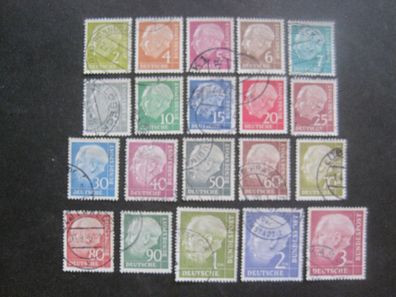 Bund MiNr. 177-196 gestempelt (AB 271)