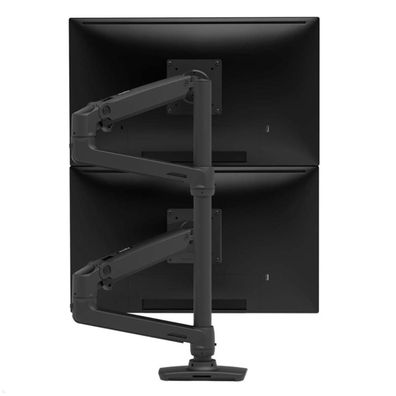 Ergotron LX Dual Monitor Tischhalterung 40 Zoll, schwarz (45-509-224)
