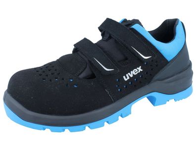 UVEX 2 Sandale 9553.8 S1 Sicherheitsschuh Arbeitsschuh Weite 11 schwarz