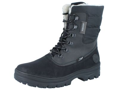 RIEKER Namur Torere Burlington Herren Schnürstiefel Winterstiefel schwarz