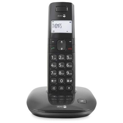 Doro Comfort 1010 DECT Senioren Schnurlos Telefon Schwarz Neu OVP