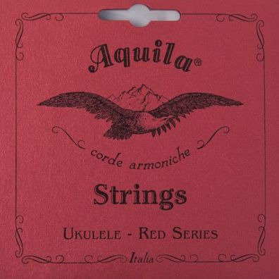 Aquila 89U Red Series, DGBE-Stimmung, low D - Saiten für Baritonukulele