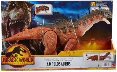 Mattel HDX50 Jurassic World Massive Action Ampelosaurus Jurassic