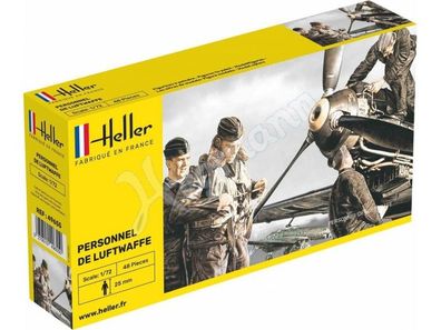 Heller Deutsche Luftwaffe Personal in 1:72 1000496550 Glow2B 49655 Bausatz