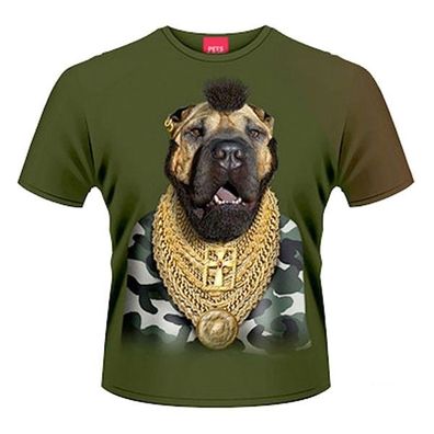 Pets Rock Fool T-Shirt 100% Baumwolle für Herren