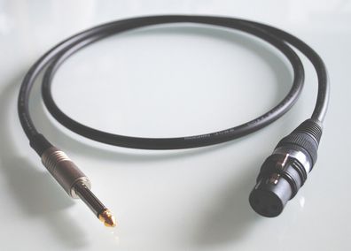 Mogami "3082" / HighEnd Speakerkabel / Klinke 6,3mm auf XLR female / Hicon Connectors