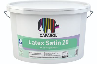 Caparol Latex Satin 20 12,5 Liter weiß